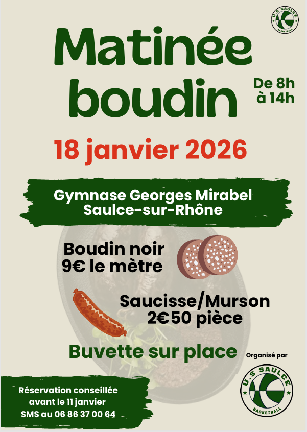 MATINEE BOUDIN