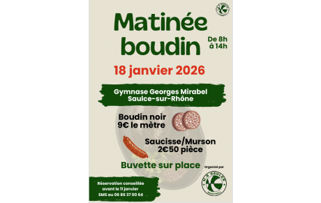 MATINEE BOUDIN